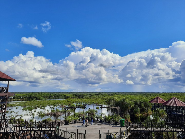 views of blue sky