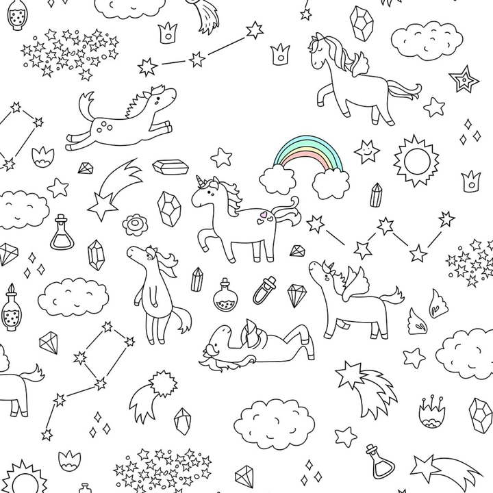 unicorn world paper