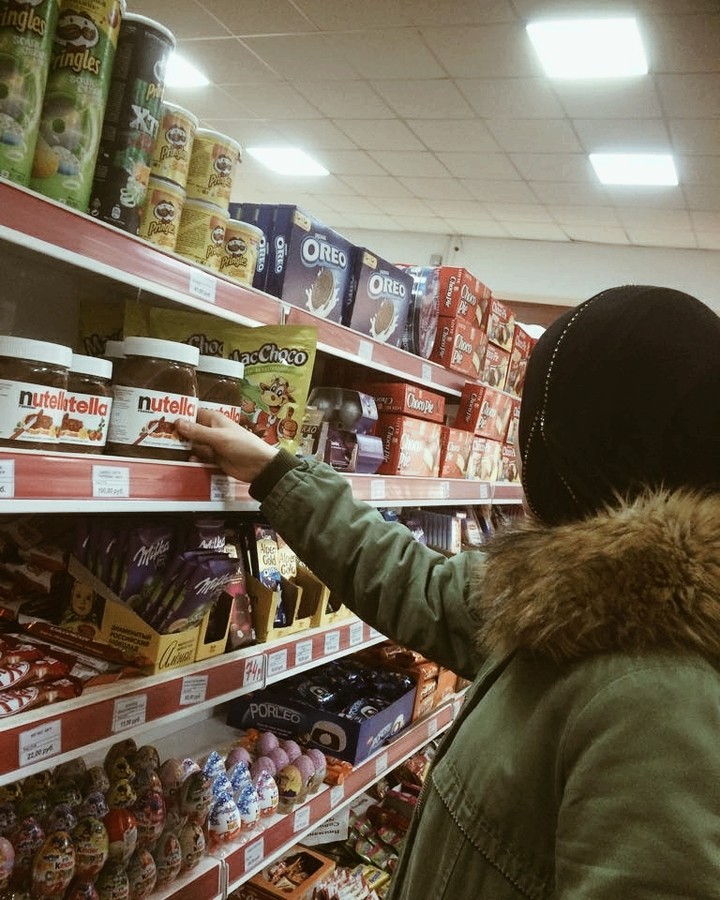мусульманка любит сладости