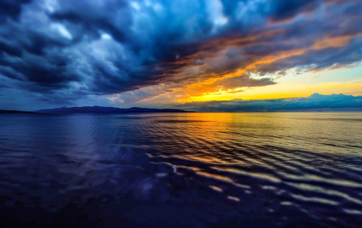 coucher de soleil