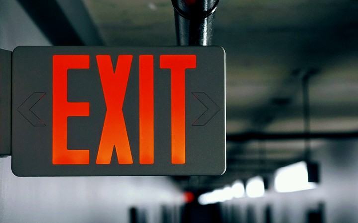 exit