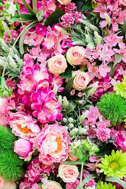 fuschia and pink bouquet