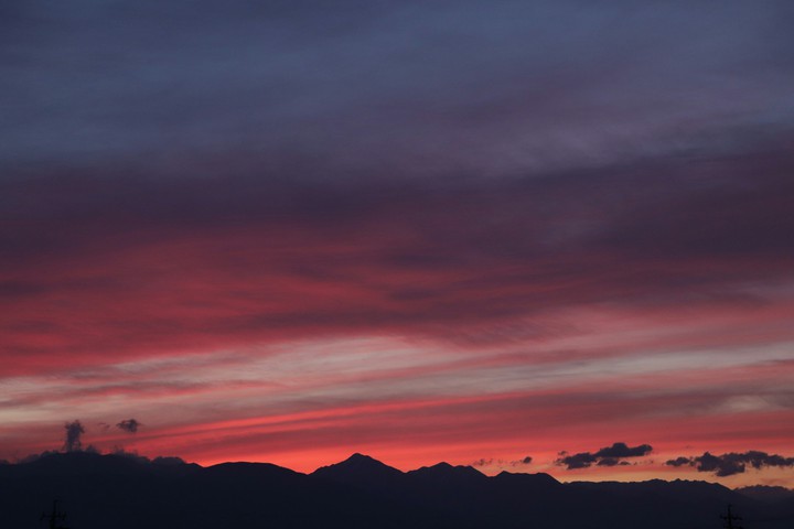 sunset glow