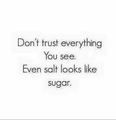 Trusting is not much easy....