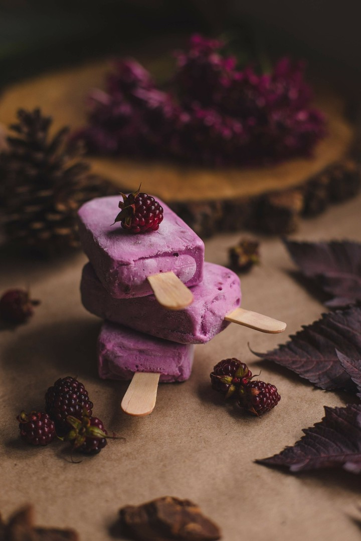 Raspberry Popsicles
