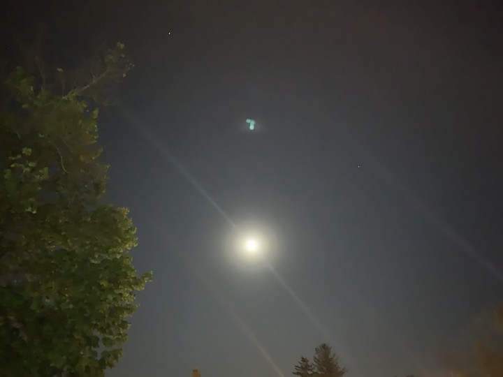 May Moon Blue