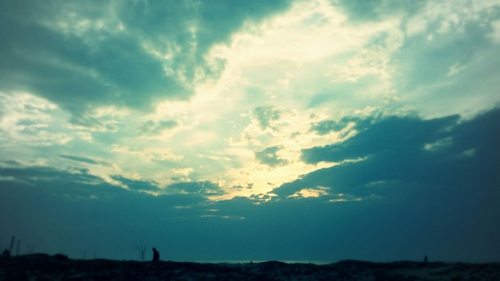 blue sky