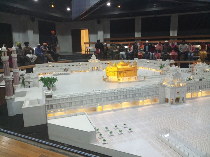 Gurdwara Shri Darbar Saheb Ji da model