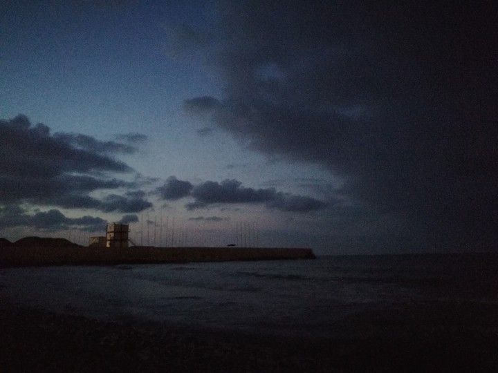 Sea sunset