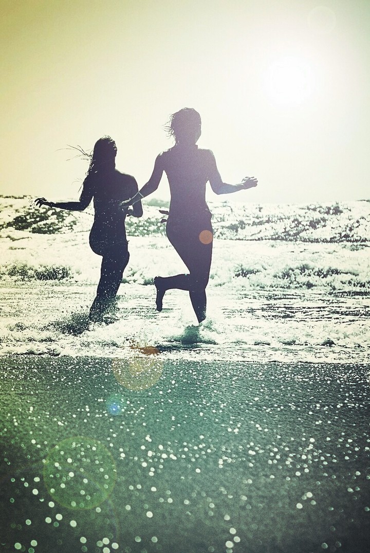 fun day on the beach