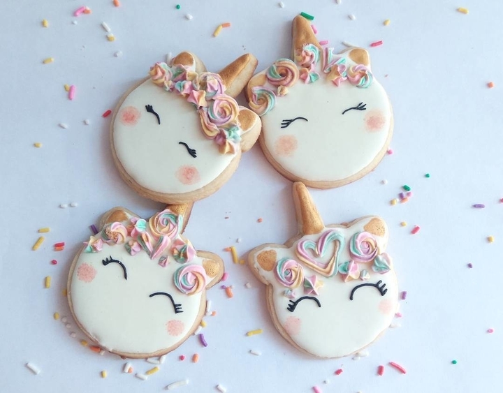 Unicorn  cookies 