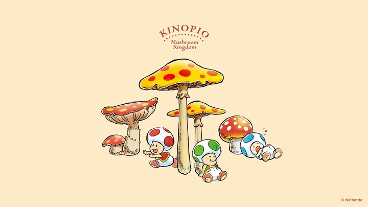 Mushroom Kingdom Kinopio (Horizontal)