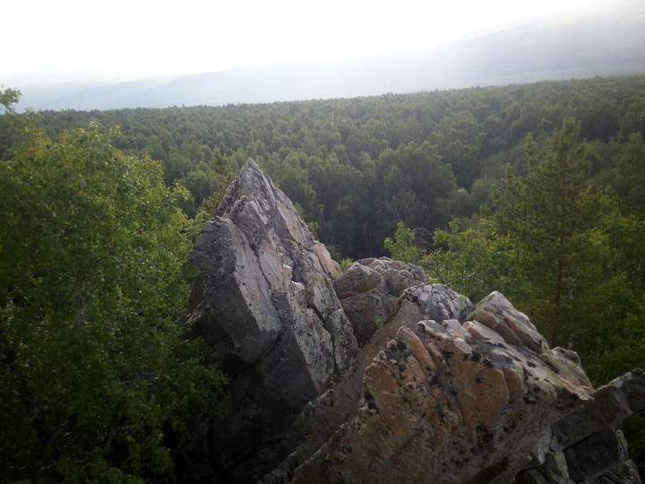 The Urals Mountaines. пик горы. хребет Малый Урал.
