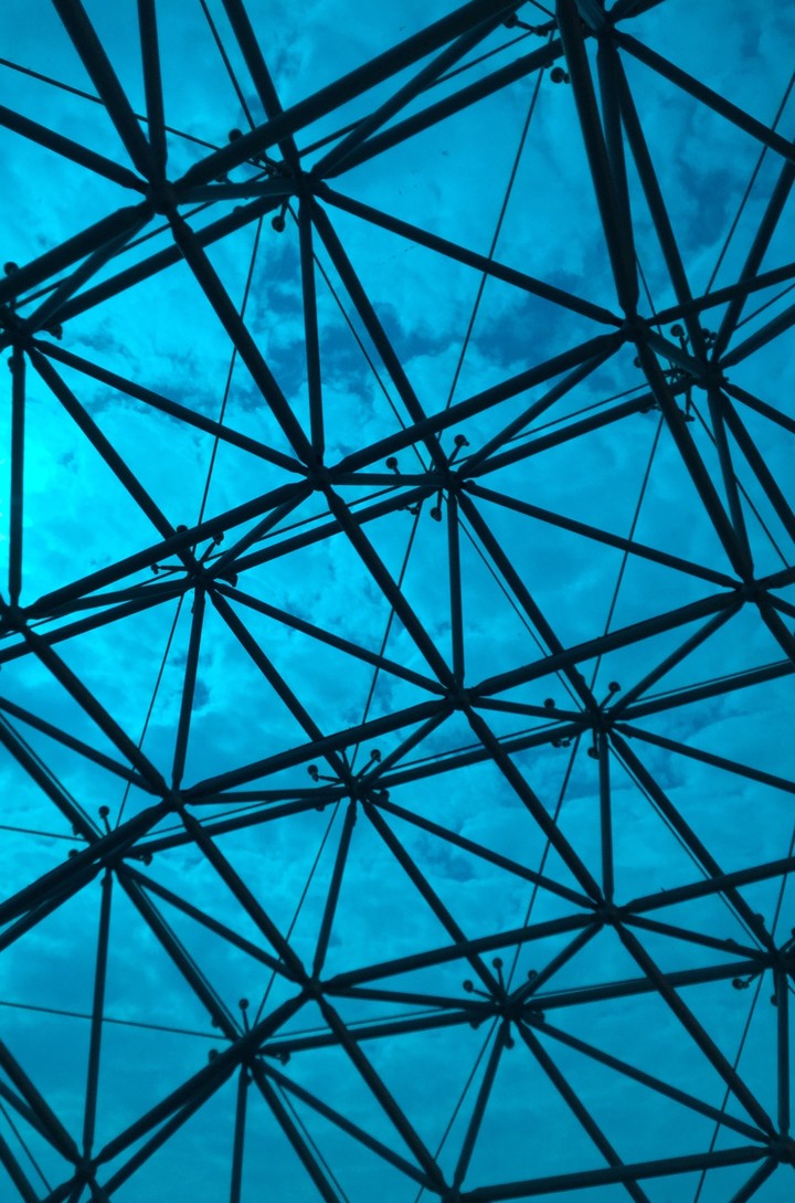 Blue glass