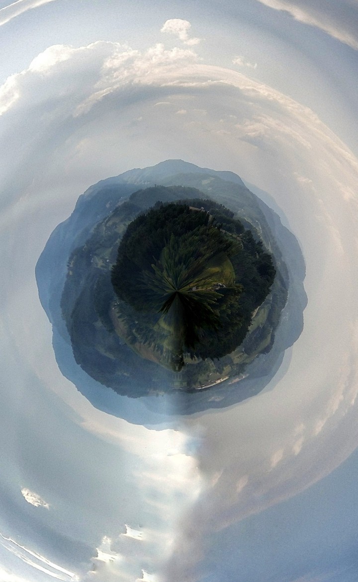 Earth as a mountain
