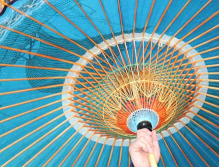 traditional Kanazawa wa-gasa umbrella