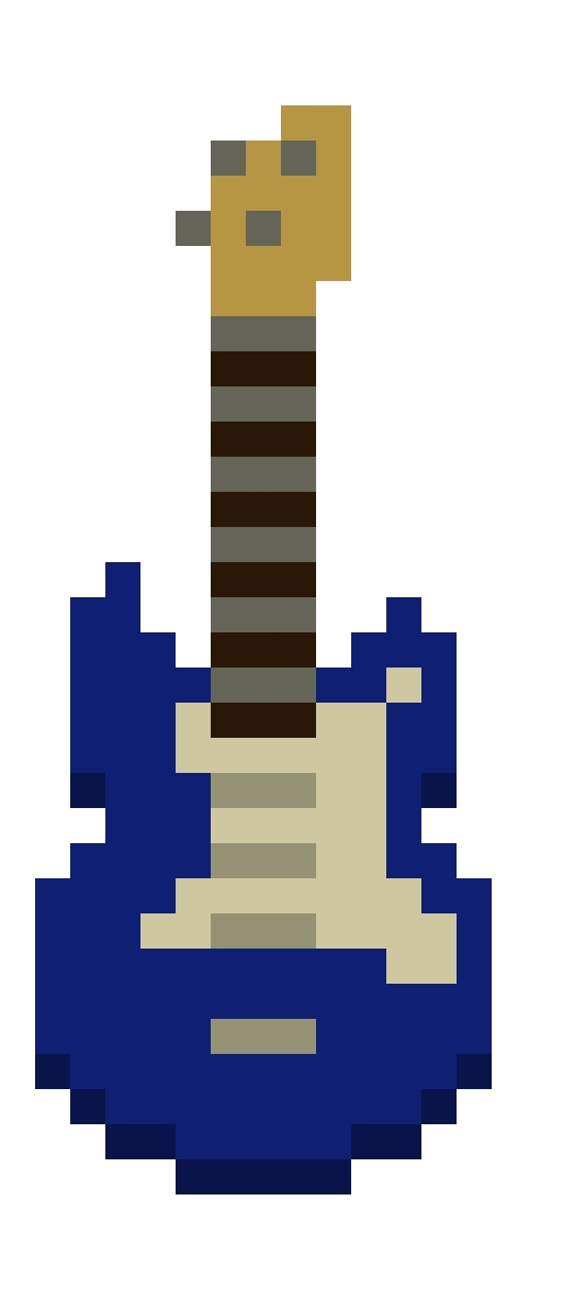 pixel guitar