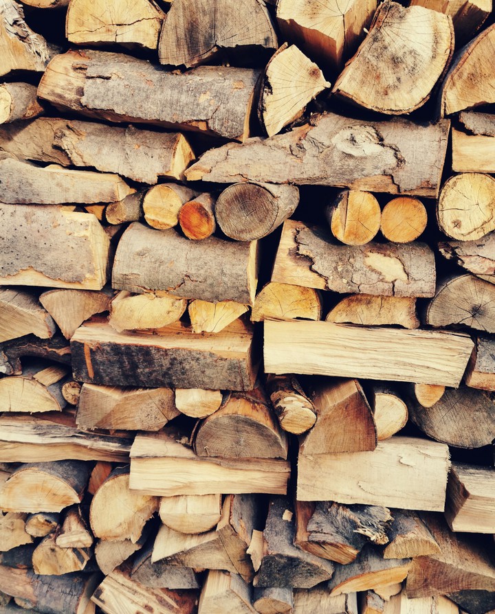wood pile