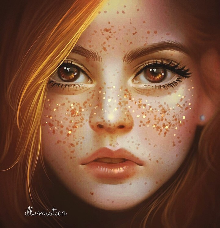 sparkly girl