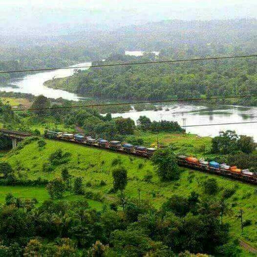 RAINY SEASON SHOT OF KONKAN, RATNAGIRI, MAHARASHTRA, INDIA.