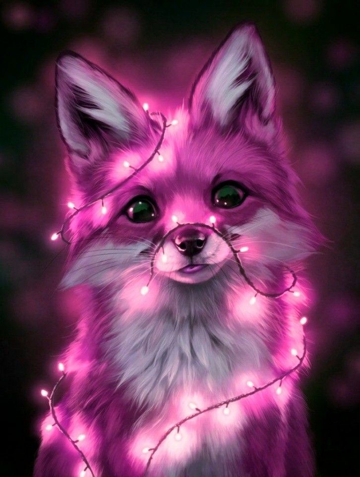 новогодние лисёнок