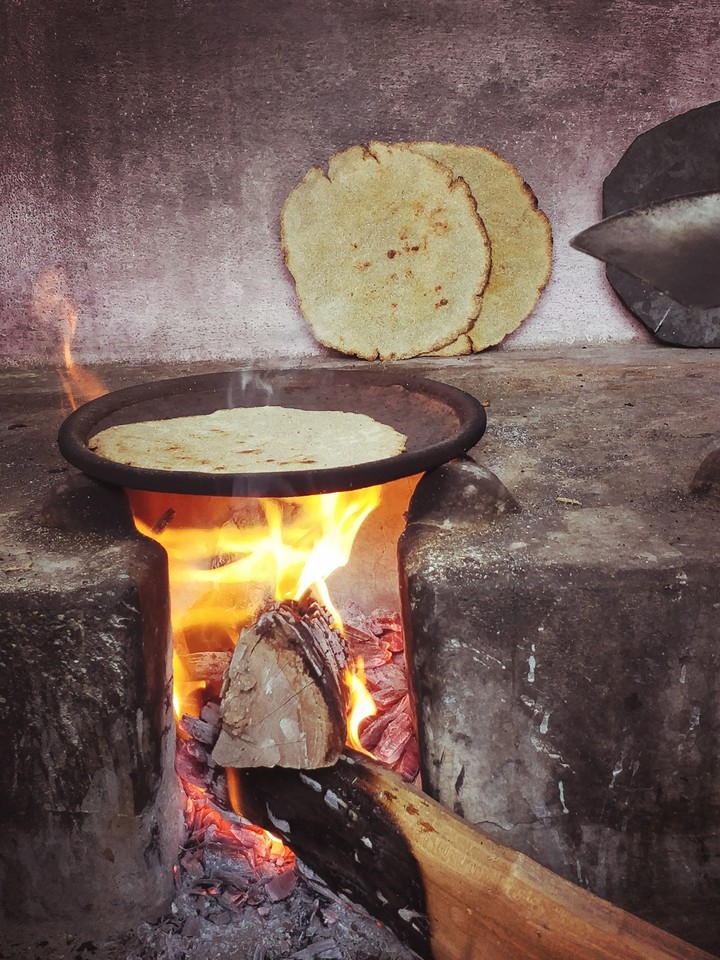 This Is Our Native Kind Of Making A Food Item..