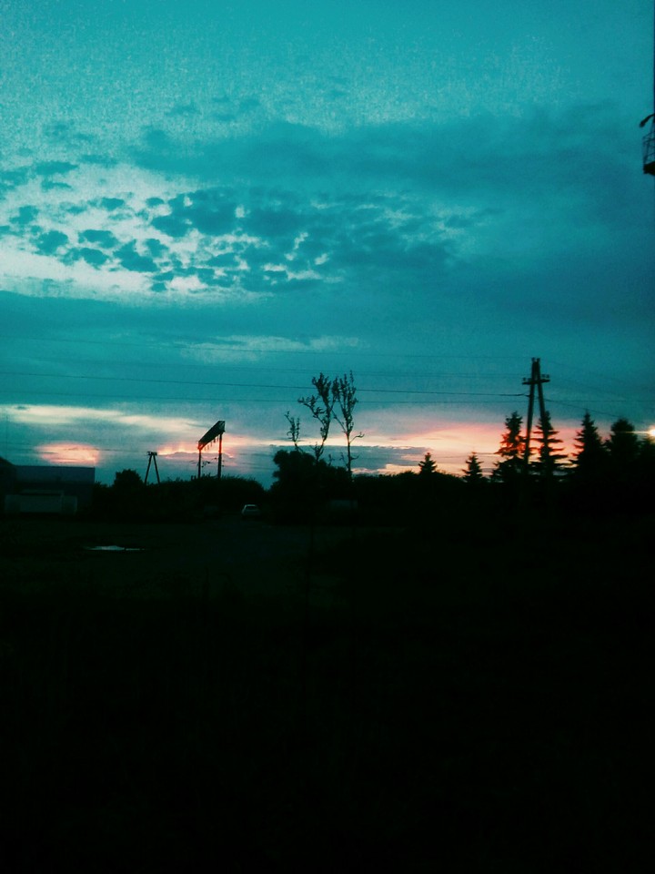 закат