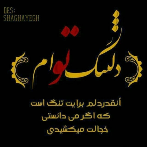 دلتنگ توام