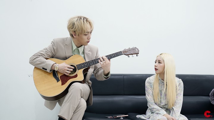 JUNIEL with DOKO Music Bank backstage