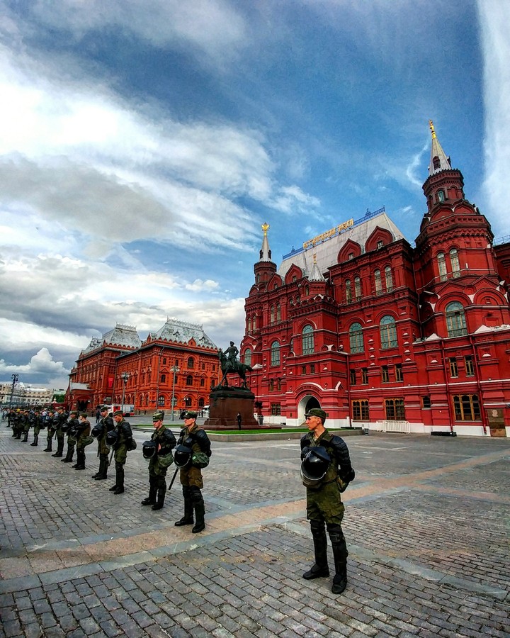 Красная площадь. Москва.