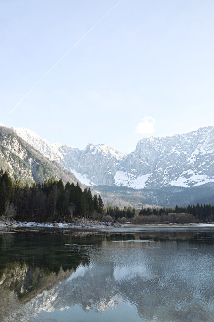 Lake in Friuli