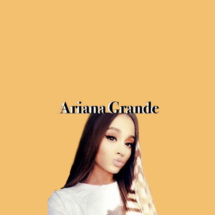 ☁️My own Ariana Grande wallpaper ☁️
