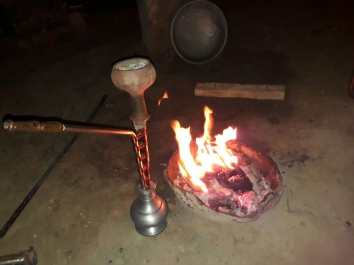 Haryanvi traditional hooka