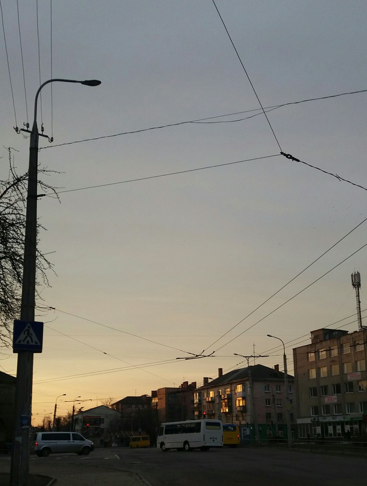 evening city