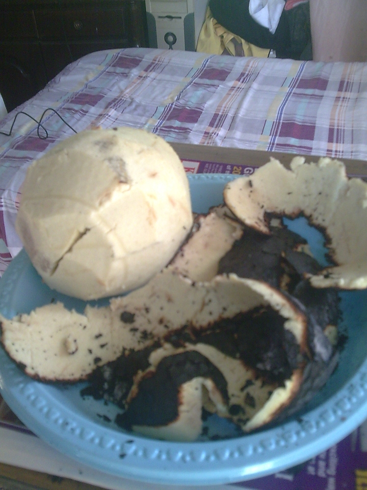 #roasted breadfruit