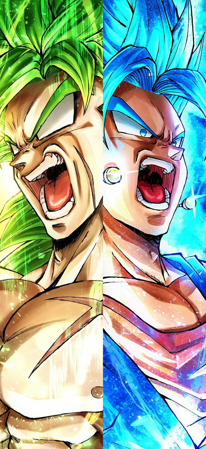 Broly y Goku