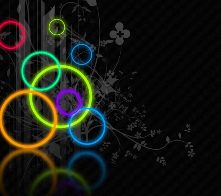 black backround