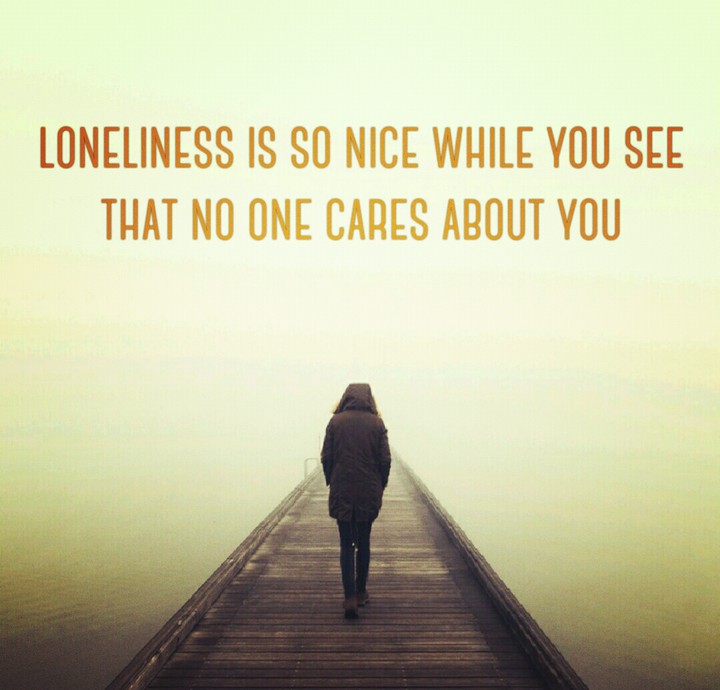 LONELINESS IS NICE