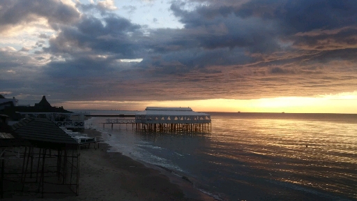 the sea