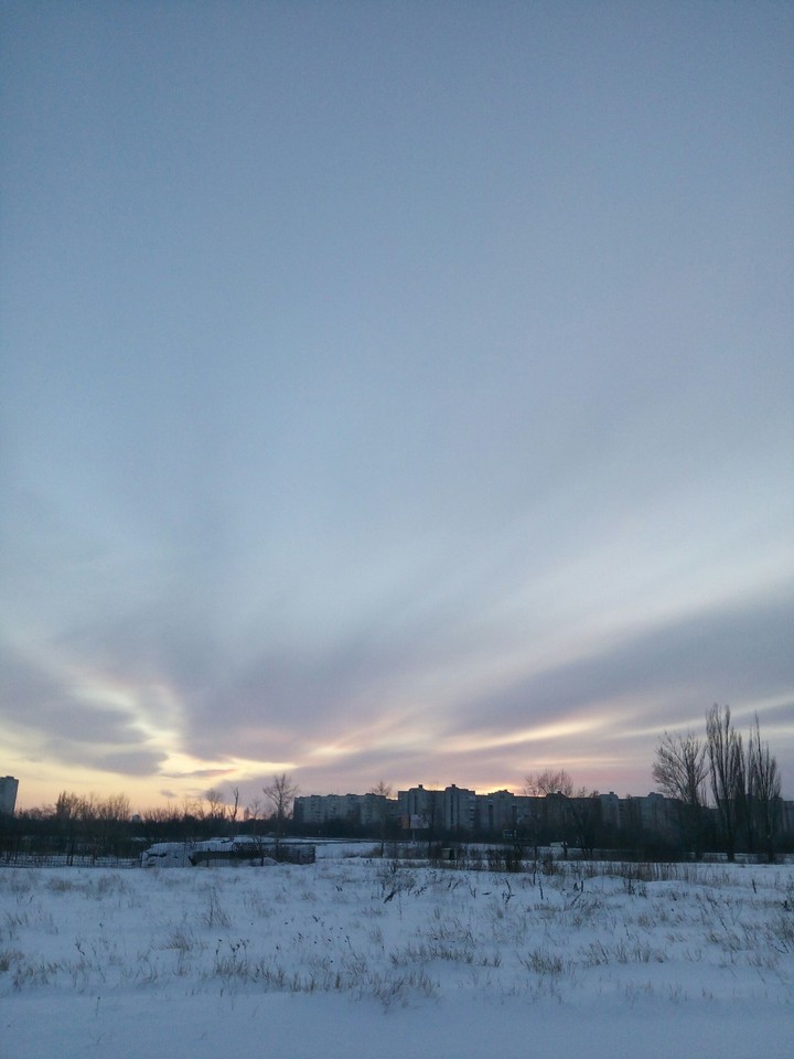 небо