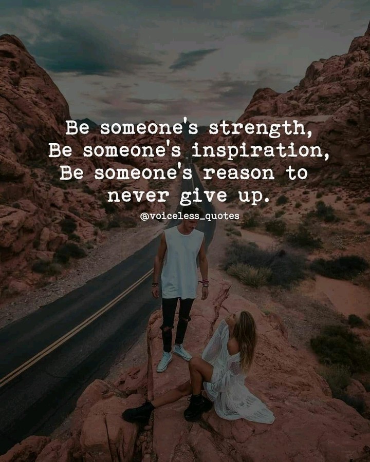 Be someone believe in goodness