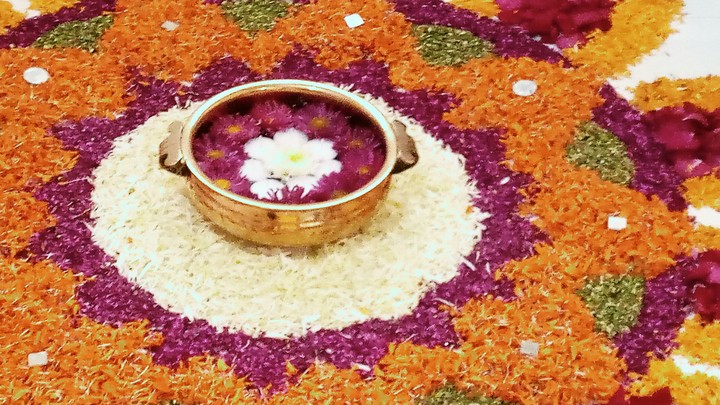 flowers Rangoli