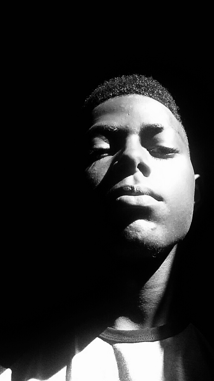 Black and White Selfie 