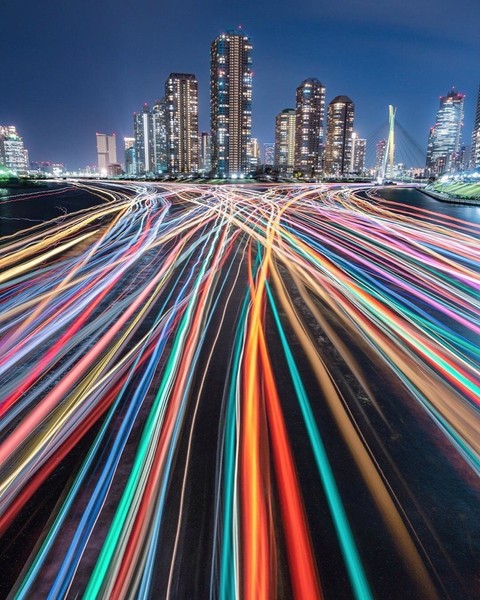 cityscape, ночь壁纸