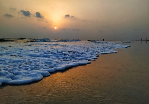 Limit of the wave.