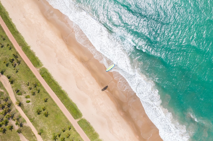 Sand beach