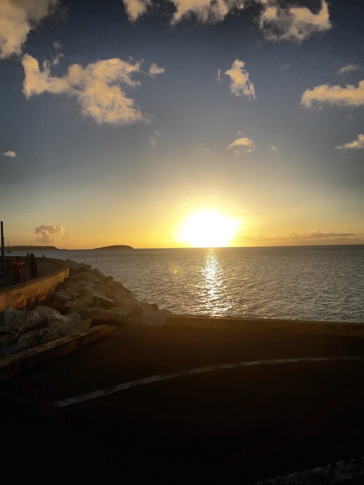 atardecer
