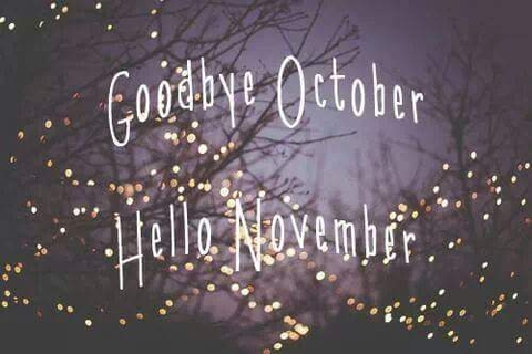 good bye October