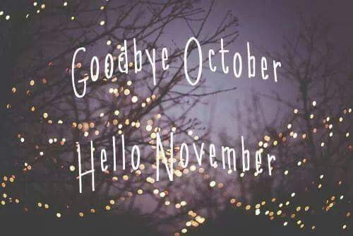 good bye October