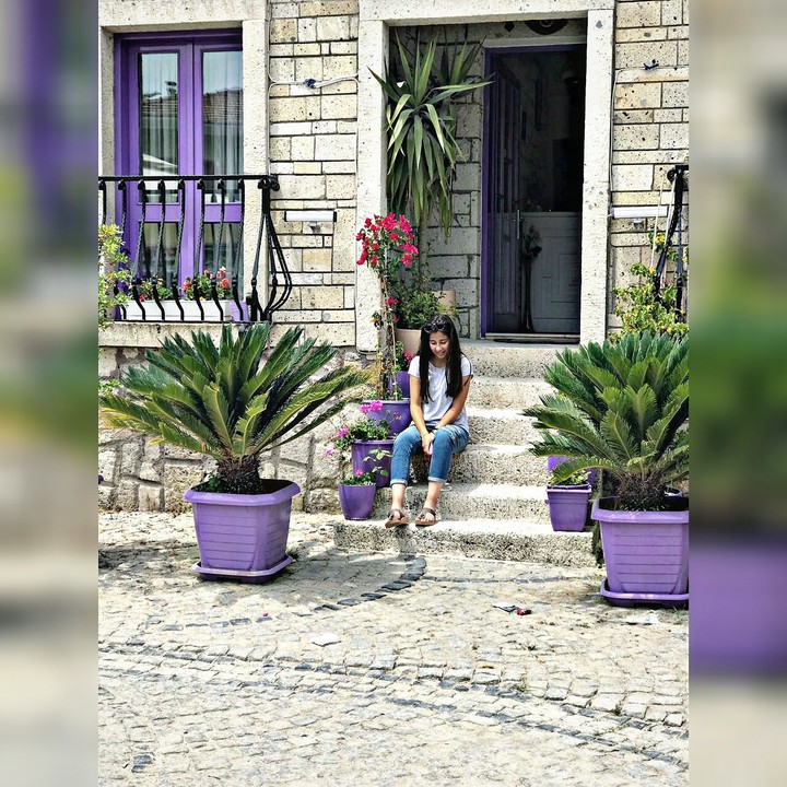 purple